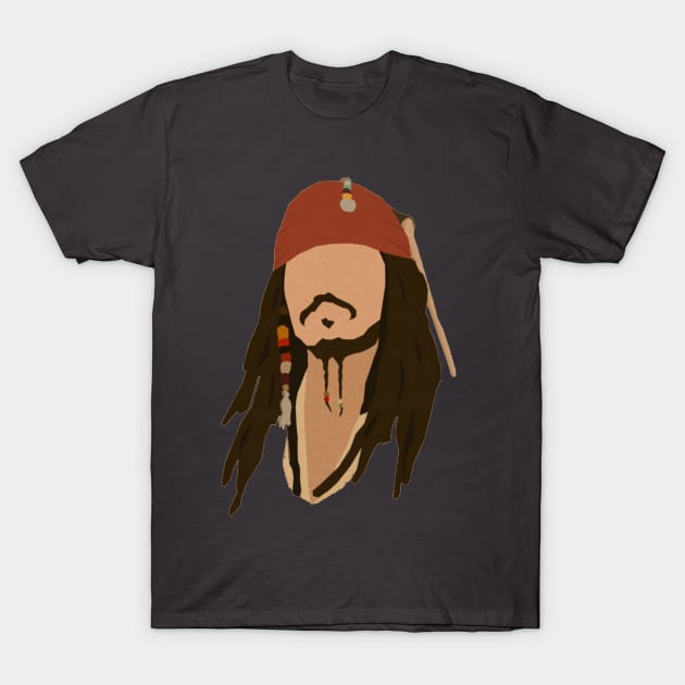 Sparrow Shapes T-Shirt by Planet Fan Cave